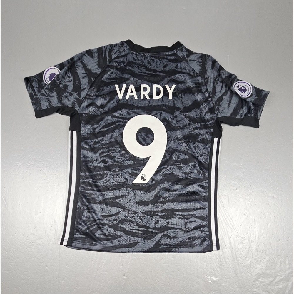 Adidas Leicester City 2017/2018 Soccer Home Jersey Mens Medium JAMIE VARDY #9